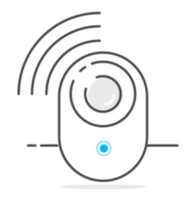 Status description of the camera indicator light?