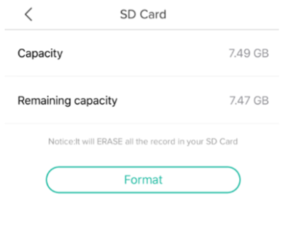 Configuración de la tarjeta micro SD
