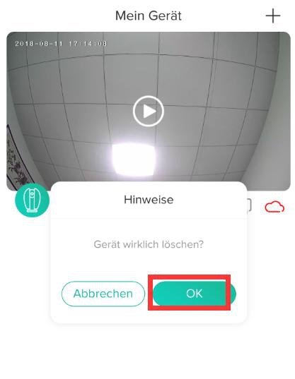 Gerät löschen