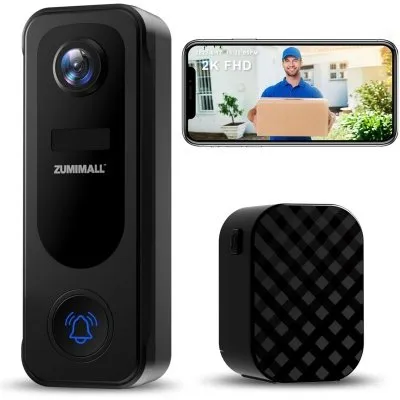 Doorbell Camera Wireless 2K